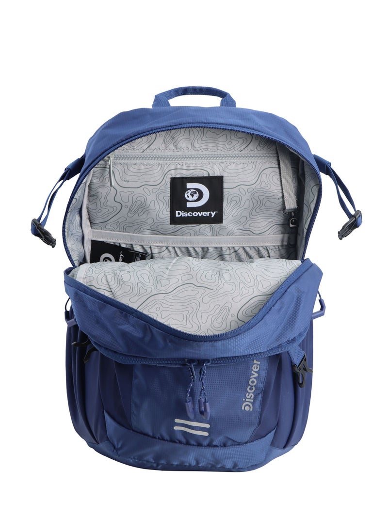 Discovery Body Spirit Nylon Ripstop 10L Outdoor Backpack Navy for Men and Women, Durable Lightweight Water Resistant Casual Daypack Blue Bag for School College Office Travel Hiking Adventure. - pzsku/Z44714F68BB6217EC347EZ/45/_/1721993710/fac7f8e0-c2a3-46b1-944a-d3220510c6b4