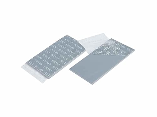 Gelid Solutions GP-Extreme 12W-Thermal Pad 80x40 (2pcs) Excellent Heat Conduction, Ideal Gap Filler. Easy Installation. (80x40x2.5 (2pcs)) - Image 1