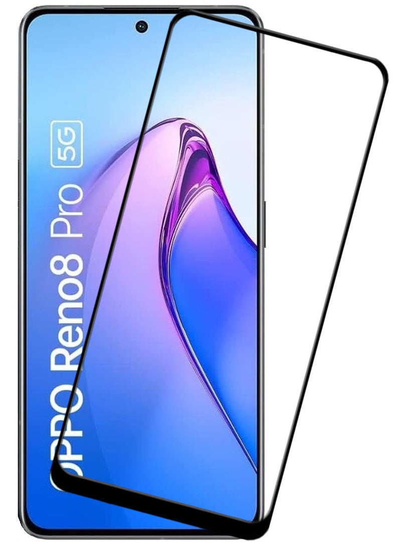 ACLIX Antistatic ESD Dustproof Premium Quality High Definition Tempered Glass Screen Protector Designed For Oppo Reno8 Pro - Image 1