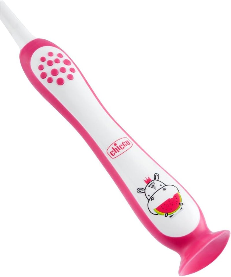 Chicco Combo Toothbrushes Hippo & Panda 3-6y - Image 1