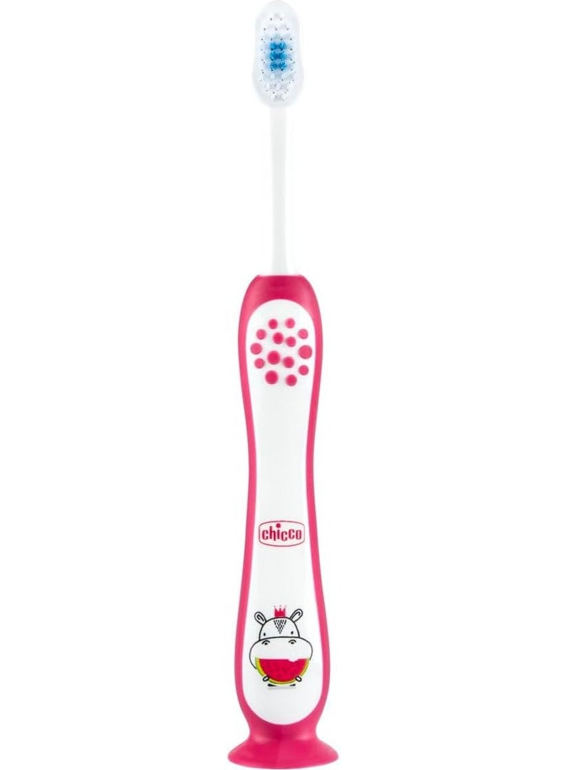 Chicco Combo Toothbrushes Hippo & Panda 3-6y - Image 2
