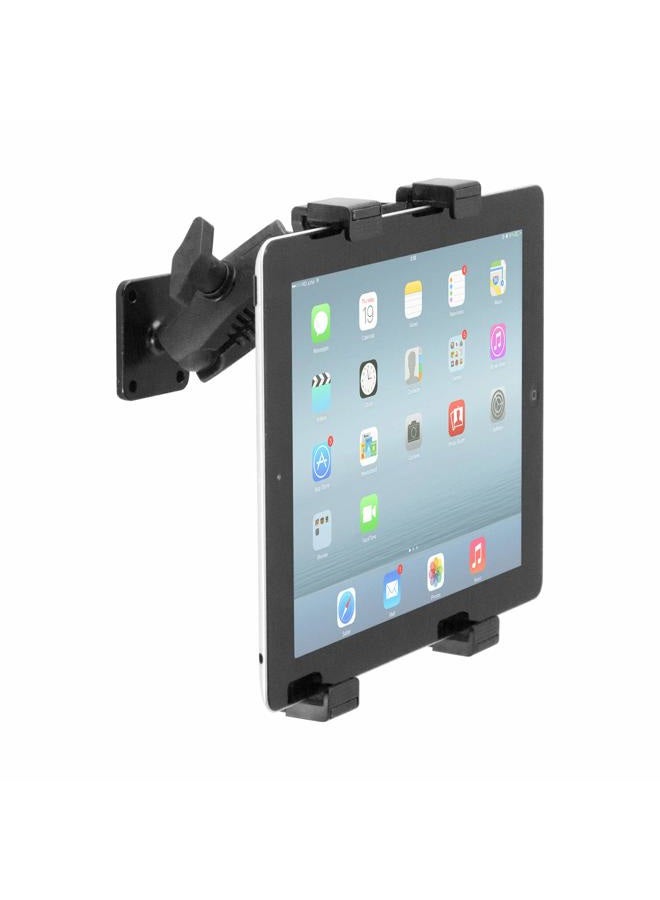 iBolt TabDock AMPs - Heavy Duty Drill base mount for all 7" - 10" tablets (iPad, Samsung Tab) For Cars, Desks, Countertops: Great For Commercial Vehicles, Trucks, Homes, Schools, and Businesses - Image 1