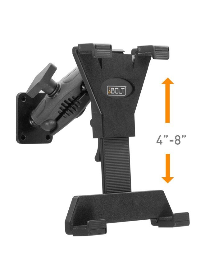 iBolt TabDock AMPs - Heavy Duty Drill base mount for all 7" - 10" tablets (iPad, Samsung Tab) For Cars, Desks, Countertops: Great For Commercial Vehicles, Trucks, Homes, Schools, and Businesses - Image 2