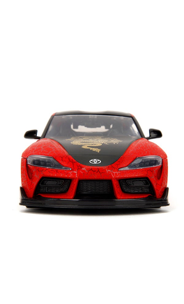 JADA Pink Slips 1:24 - 2020 Toyota Supra, Die-Cast Car with Base, Toys for Kids and Adults - Image 3