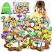 Funsland Flower Garden Building Toys for Girls 272 PCS Kids Gardening Kit Set Gifts for 3 4 5 6 7 Year Old Toddler - Image 2