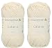 Set of 2 Skeins SMC Catania Originals 100 Mercerized Cotton Yarn Total 352 Oz Each 176 Oz 50g 136 Yrds 125 m Amigurumi Yarn FineSport 2 130 Cream - Image 2