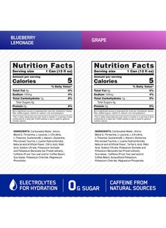 Health & Household Optimum Nutrition Amino Energy Sparkling Hydration Drink, Electrolytes, Caffeine, Amino Acids, Bcaas, Sugar Free, 12 Fl Oz, Variety Pack Of 12 (Packaging May Vary)  - Image 3
