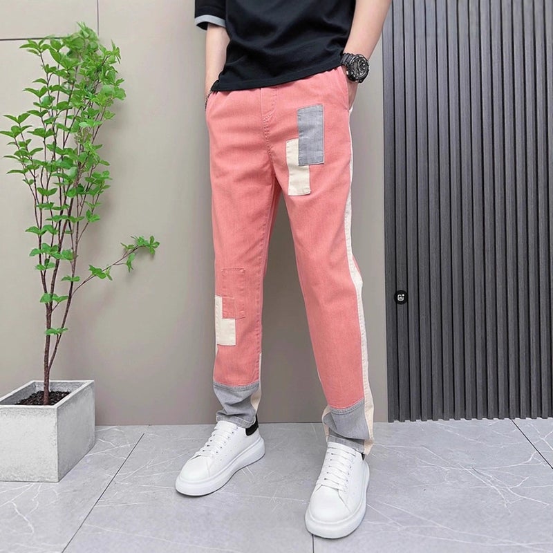 Unisex Classic Denim Jeans Loose Fit Daily Outdoor Wear - Image 3