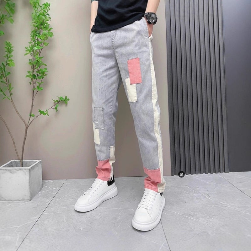 Unisex Classic Denim Jeans Loose Fit Daily Outdoor Wear - Image 5