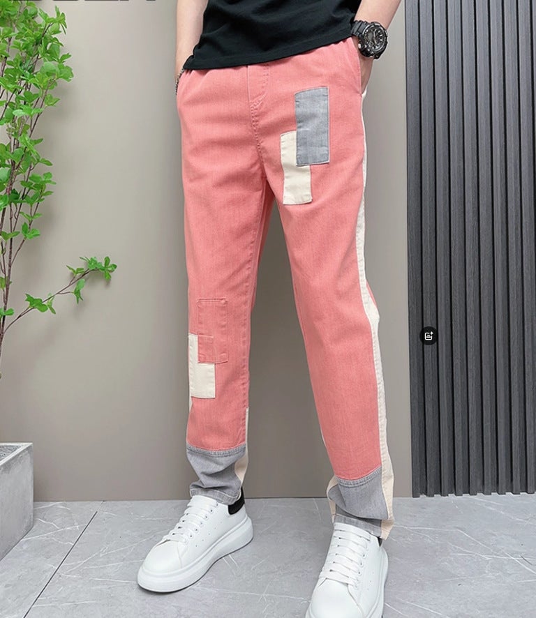 Unisex Classic Denim Jeans Loose Fit Daily Outdoor Wear - Image 1