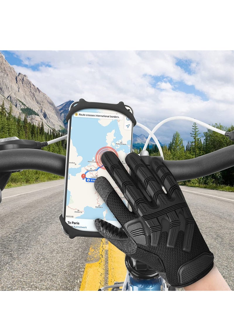 Zikra Hard Full Finger Motorcycle Glove Touch Screen Gloves For Motorbike Cycling Climbing Camping - Image 2