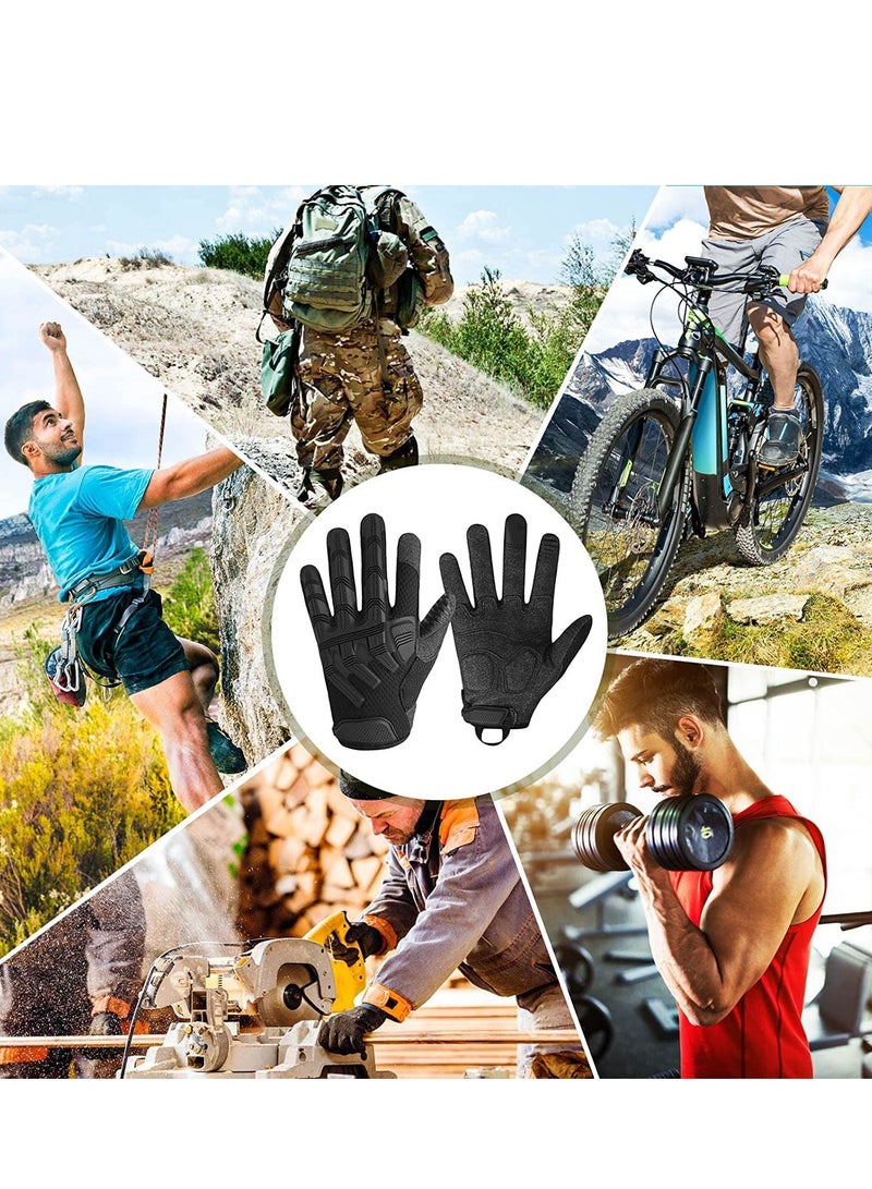 Zikra Hard Full Finger Motorcycle Glove Touch Screen Gloves For Motorbike Cycling Climbing Camping - Image 3