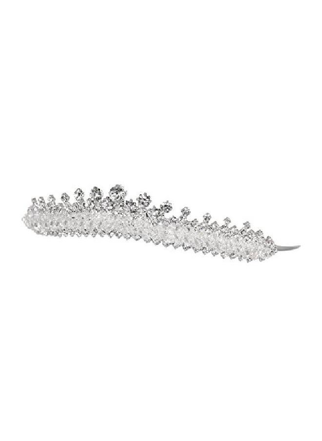 SAMKY Dazzling Rhinestone Crystal Bridal Wedding Prom Tiara Crown T1103  - Image 4