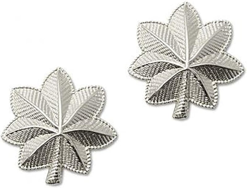 US Army Brite Shiny Metal Pin-On Rank