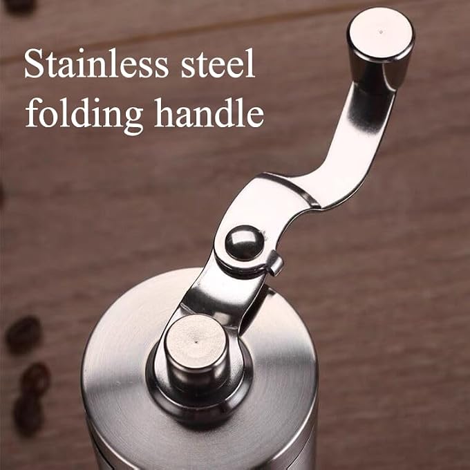 أميناك مجموعة ماكينة صنع القهوة V60 AllInOne Pour Over Drip Coffee Maker مع وعاء زجاجي سعة 600 مل وغلاية Gooseneck من الفولاذ المقاوم للصدأ وطاحونة يدوية ومقياس وفلاتر وملحقات وحقيبة سفر، 13 مجموعة - Image 3