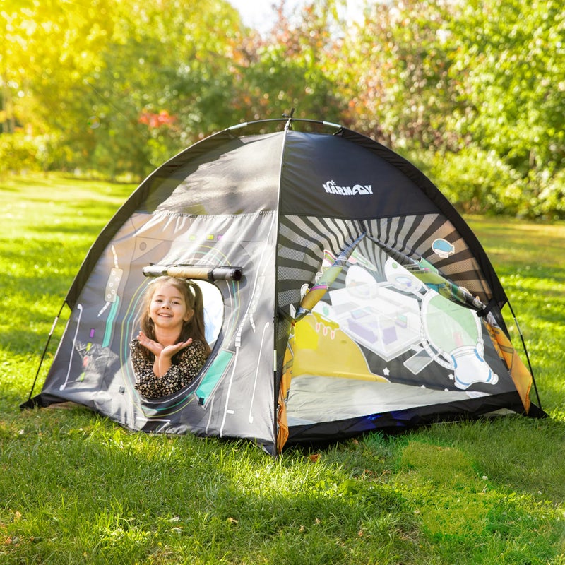 NARMAY® Play Tent Space World Dome Tent for Kids Indoor/Outdoor Fun - 48 x 48 x 40 inch - Image 2