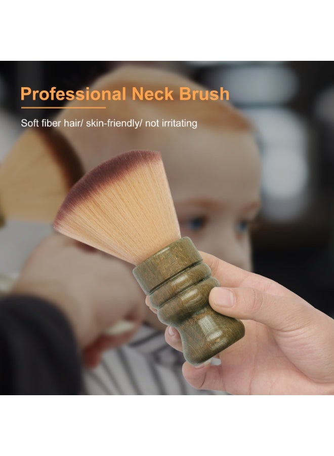 آيسيلي فرشاة حلاقة ناعمة لتنظيف الرقبة والوجه وفرشاة تنظيف الشعر وفرشاة كنس الشعر وفرشاة تنظيف الشعر المنزلية وفرشاة تنظيف الشعر المصنوعة من النايلون - Image 4