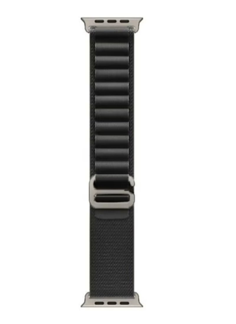بيلينجدون - 2Pack لسوار Apple Watch Alpine Loop Band 49 ملم/45 ملم/44 ملم من النايلون المنسوج الحزام الرياضي لساعة Apple Watch Series 8/Ultra/7/SE/6/5/4/3/2/8 أبيض/أسود - Image 1