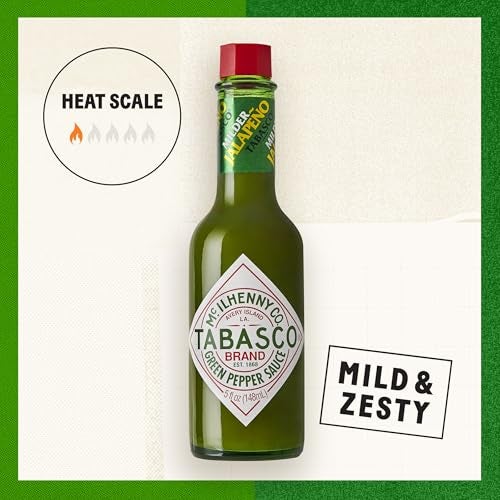TABASCO Brand Green Jalapeno Pepper Sauce Mild Hot Sauce Bulk Plastic Jug Balanced Jalapeno Sauce Perfect for Large Recipes Great on Mexican Dishes  More 64 Fl Oz Pack of 1 - Image 5