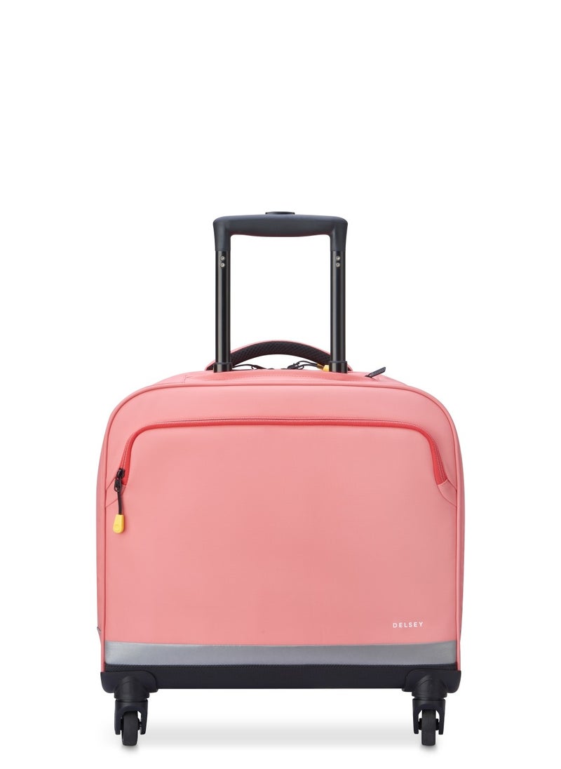 DELSEY Paris BTS 4 Wheel Horizontal Schoolbag 15.6" - Pink Printing  - Image 4