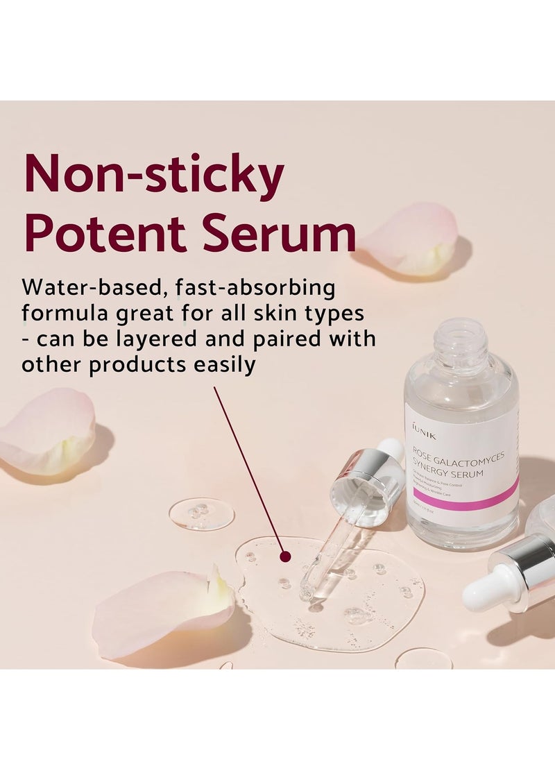 iUNIK Rose Galactomyces Synergy Serum 50ml - Image 4