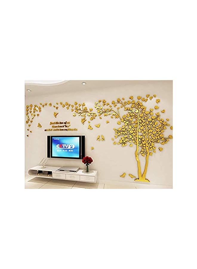 PROMASS Acrylic 3D couple tree wall stickers living room bedroom TV background decoration mm