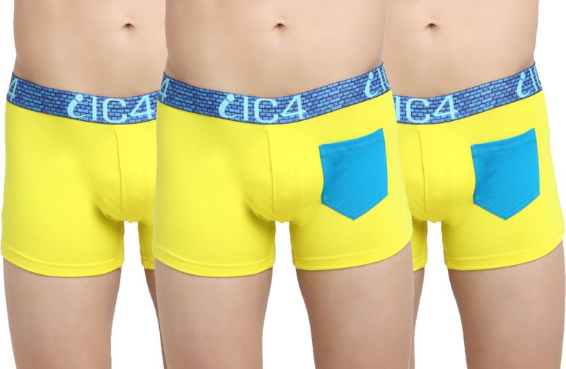 IC4 Store شورت جيب أصفر للرجال - Image 1