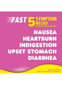 Pepto Bismol Chews, Fast and Effective Digestive Relief from Nausea, Heartburn, Indigestion, Upset Stomach, Diarrhea, Berry Mint Flavor, 72 Total (3 Packs of 24)  - Image 2