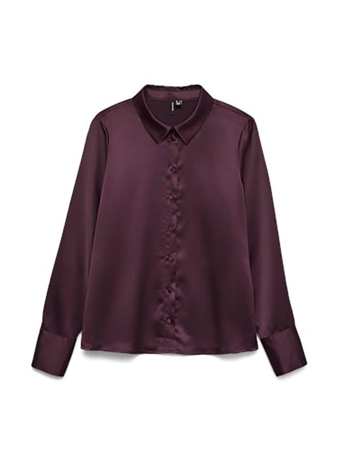 VERO MODA قميص Vmmerle بأكمام طويلة من القماش - Image 1