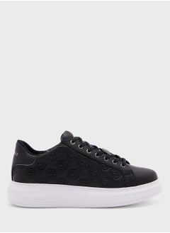 Karl Lagerfeld Kapri Quilted  Lace Up Low Top Sneakers  - Image 1