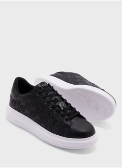 Karl Lagerfeld Kapri Quilted  Lace Up Low Top Sneakers  - Image 3