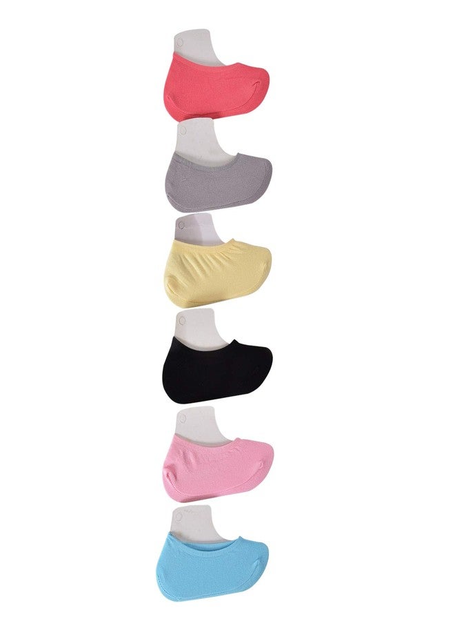 FreshFoot Soft and Colourful Baby Socks Cotton for Boys and Girls No Show Socks/Peds/Footie(3-24 Months) (6-12 Months)