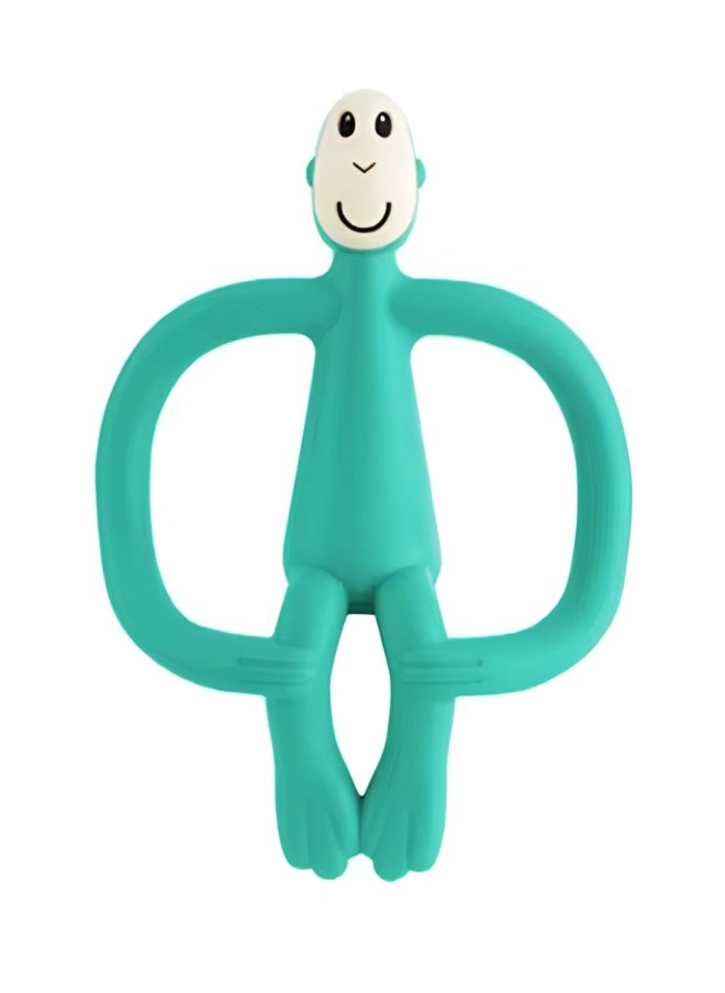Twisoo Twisoo Monkey Shape Baby Teether - High-Quality Silicone Teething Toy for Infants, Soft & Safe for Soothing Gums ( Green )  - Image 1