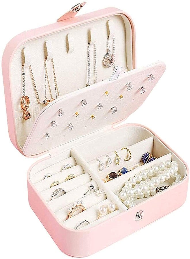 RMYKX Travel Jewelry Organizer Box for Women and Girls – Multi-Compartment Storage Case for Rings, Earrings, Necklaces – Ideal Gift for Any Occasion (Multicolor) - Image 1