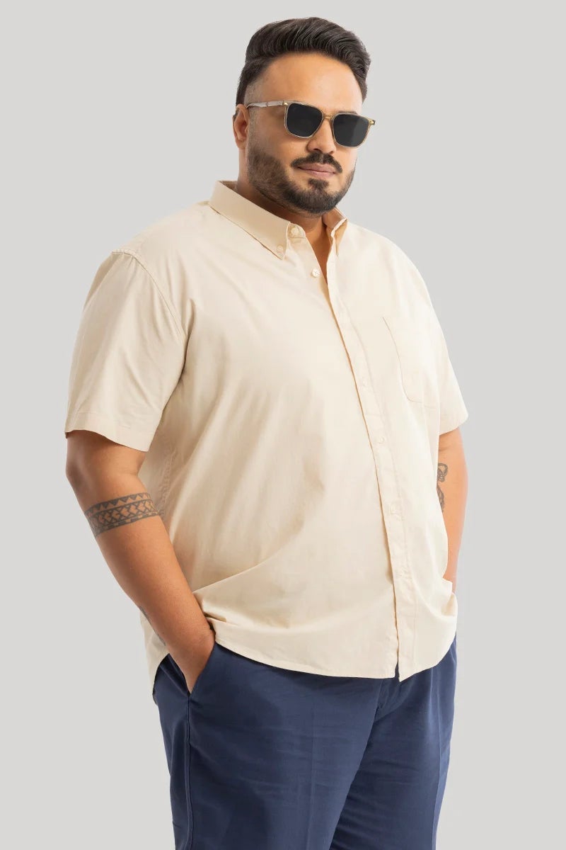 سنيتش قميص أكسفورد بلس سايز داون تاون - Image 4