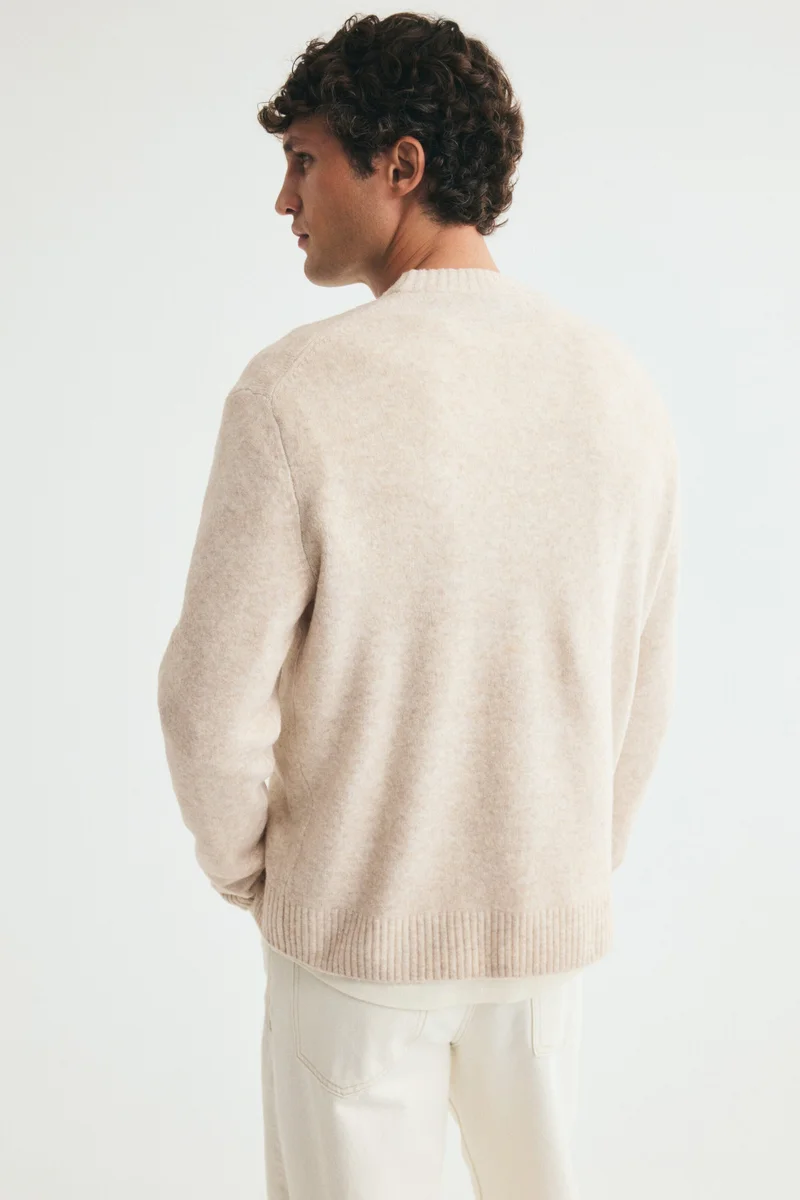 H&M  Regular Fit Brushed jumper for Men | Best Price UAE