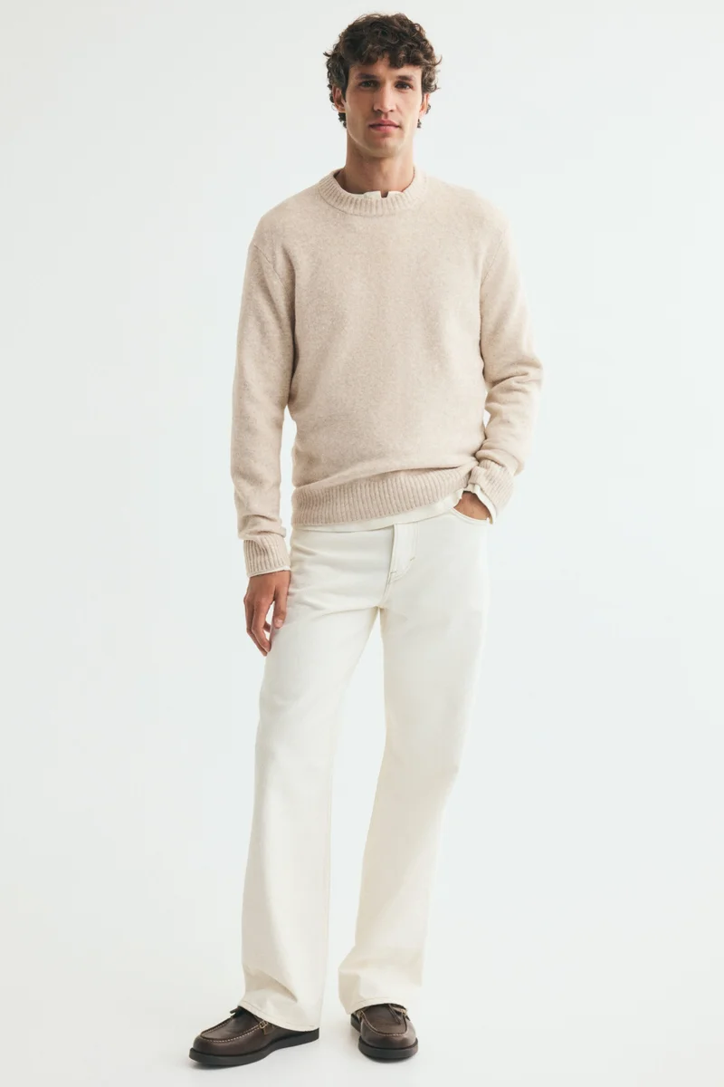 H&M  Regular Fit Brushed jumper for Men | Best Price UAE