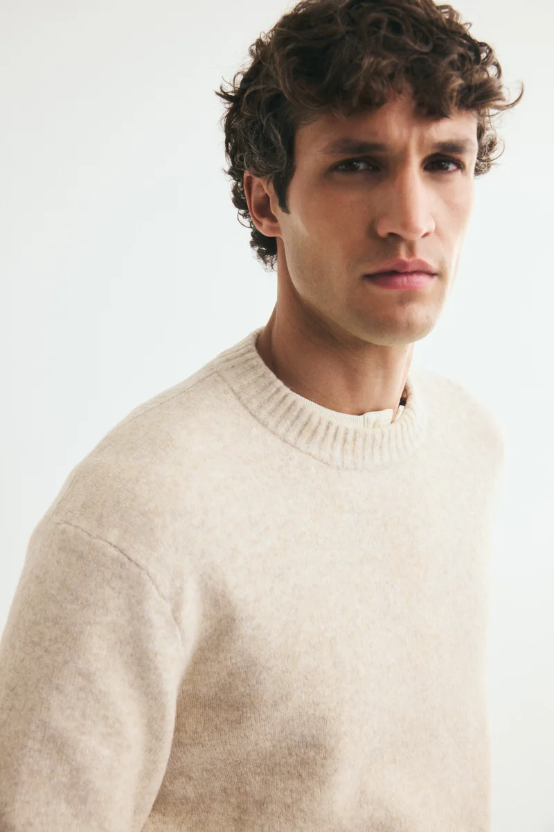 H&M  Regular Fit Brushed jumper for Men | Best Price UAE
