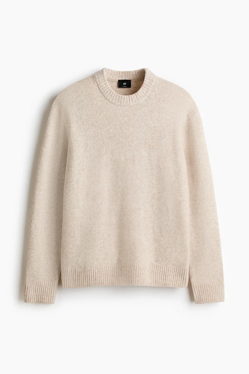 H&M  Regular Fit Brushed jumper for Men | Best Price UAE