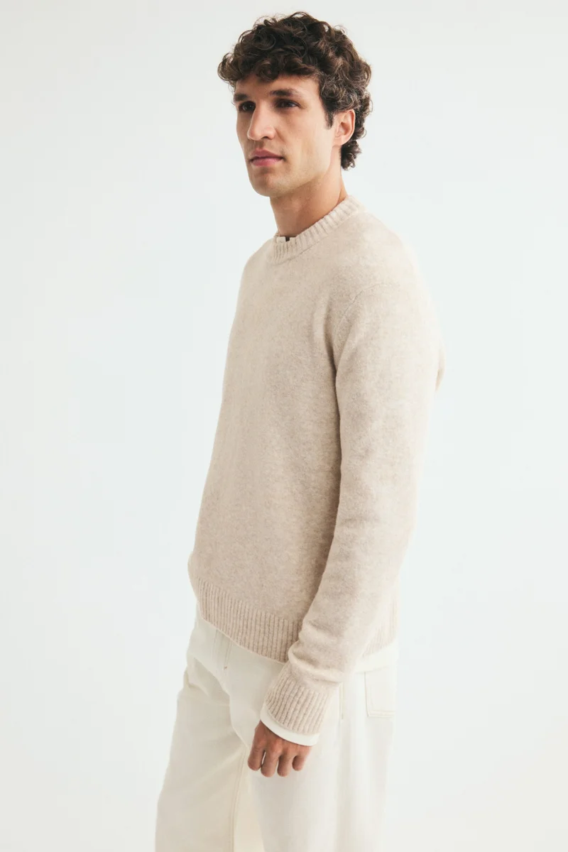 H&M  Regular Fit Brushed jumper for Men | Best Price UAE