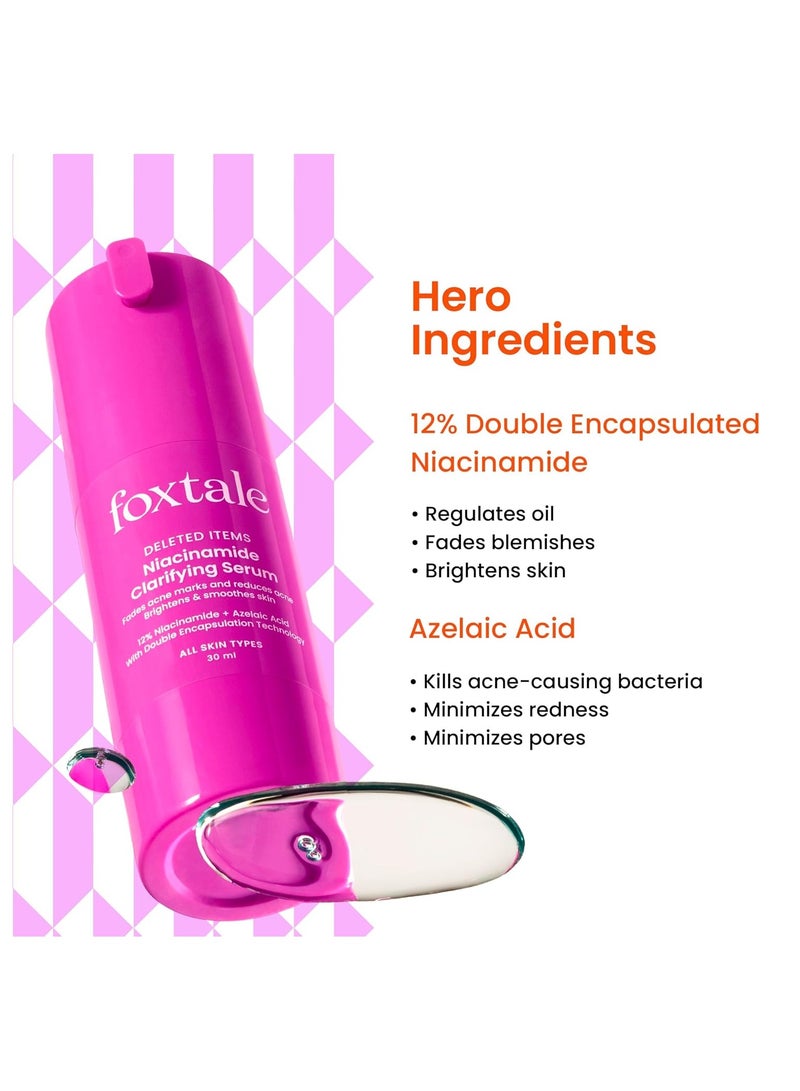 foxtale NIACINAMIDE CLARIFYING SERUM 30ml - Image 3