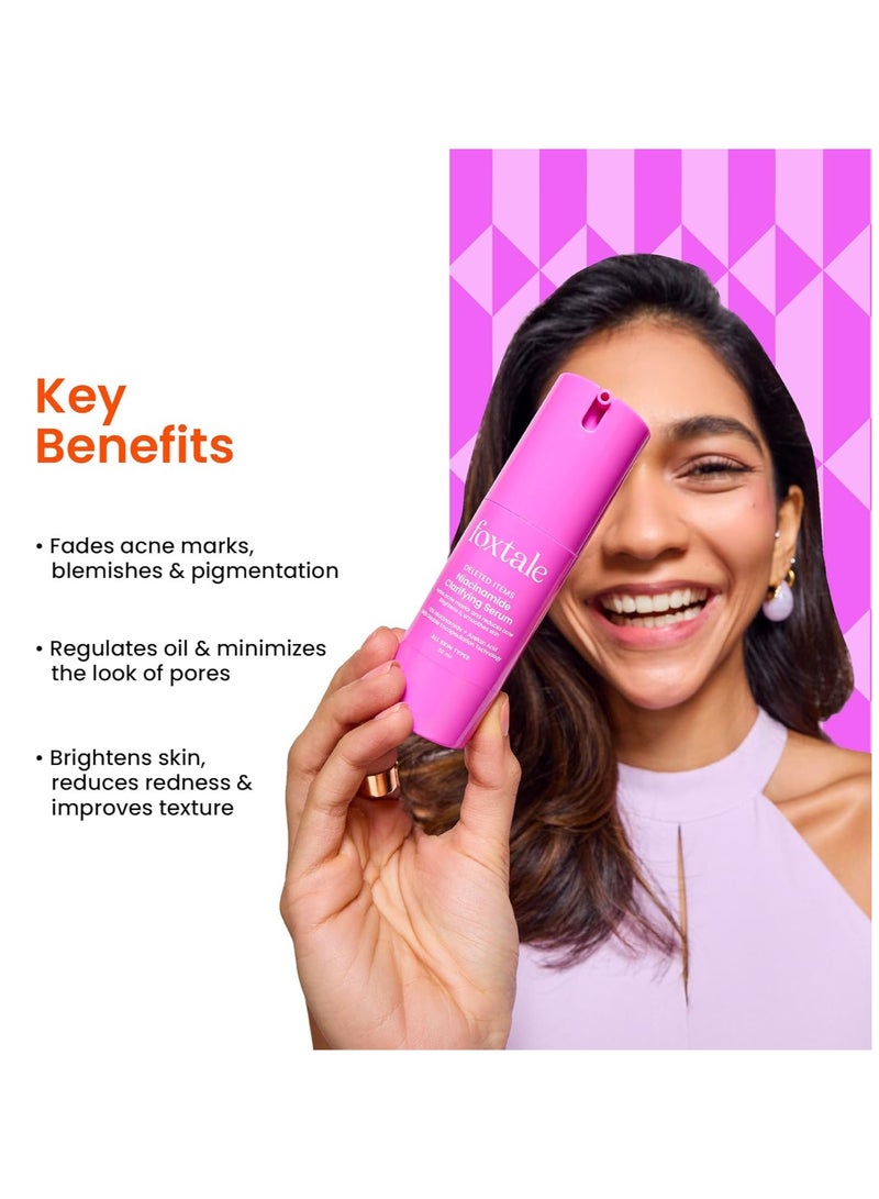 foxtale NIACINAMIDE CLARIFYING SERUM 30ml - Image 2