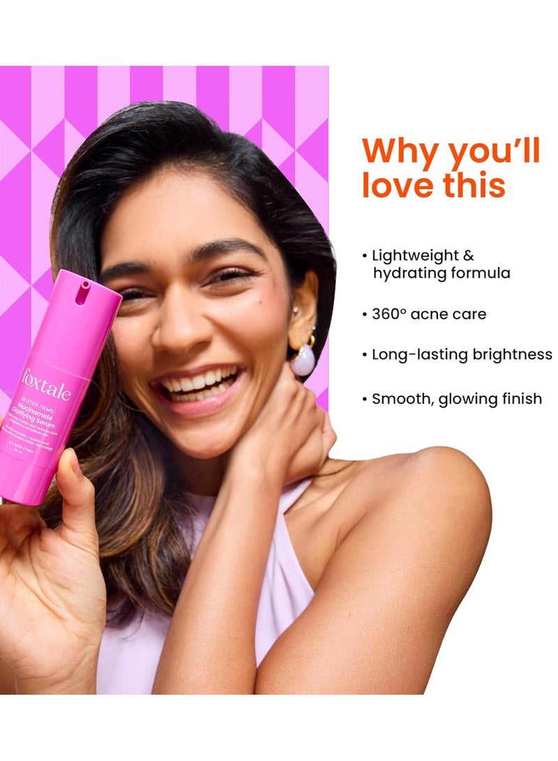 foxtale NIACINAMIDE CLARIFYING SERUM 30ml - Image 4