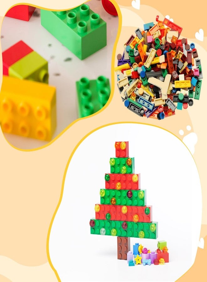 PATIKIL 333 Pcs Flat Blocks Bulk, 1x1 Square Brown Classic Tiles Smooth Surface Mini Building Blocks Accessories Compatible Bricks Kits for Building Floor Walls Mosaic Pixel Arts - Image 5
