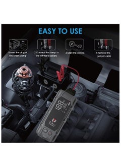 Toby's Toby's New X18 16000mAh and 59.2WH Power Bank Powerful Jump Starter  - Image 5