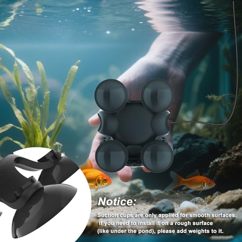 T-SUN Solar Pond Lights, 3-in-1 RGB Solar Underwater Pond Lights, IP68 Waterproof Sustainable Submersible Light for for Pond, Garden, Patio, Fountain, Pool, Waterfall Decoration - Image 4
