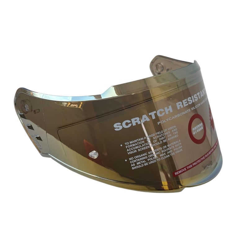 STUDDS Helios Helmet Outer Visor, Pinlock Insert Compatible, Original - Image 3