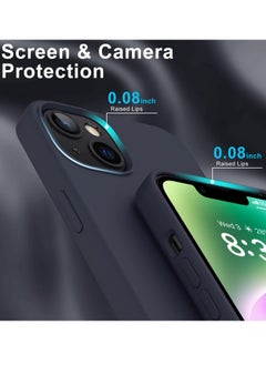 Houmt iPhone 14 Case with 1 Screen Protectors Soft Flexible Silicone Gel Rubber Bumper Cover Slim Fit Shockproof Protective Phone Case Cover for iPhone 14 6.1"  - Image 4