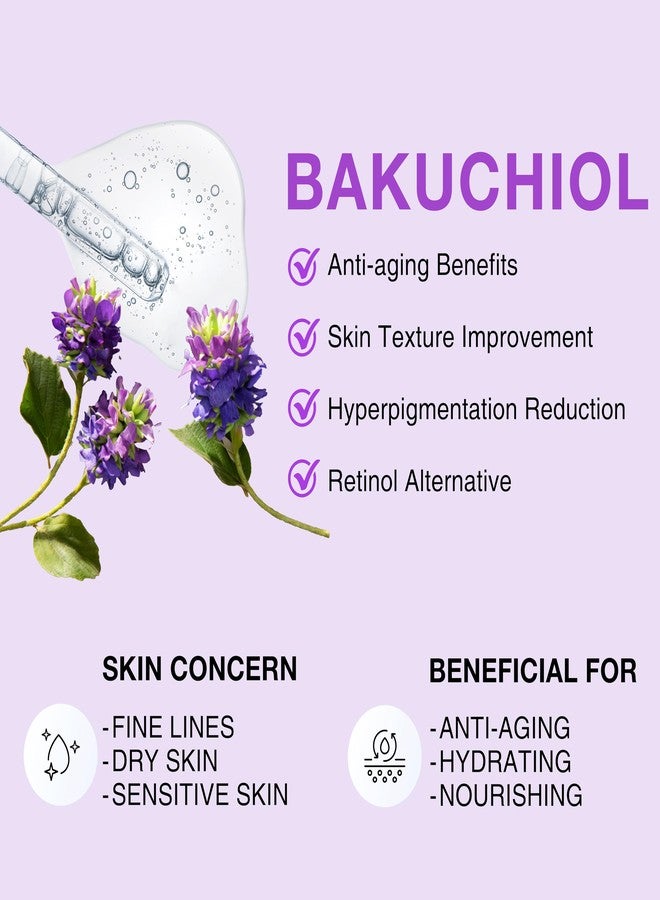 CELDYQUE Korean Bakuchiol Concentrate Mix-in Serum 30,000 ppm - High Potency Retinol Alternative | Wrinkle Reduction Skin Firming & Smoothing - Anti-Aging Sensitive Skin Vegan & Cruelty-Free Non-GMO 2 oz - Image 5