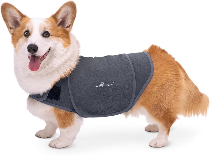 Paw Inspired Dog Anxiety Vest, Calming Weighted Thunder Jacket for Dogs, Soothing Compression Vest for Thunderstorms, Fireworks, Travel, Separation Anxiety (Medium) - Image 1